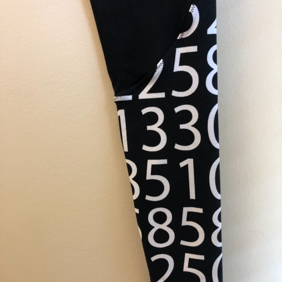 Splits59 Leggings with Numbers Design on Legs - Picture 8 of 10